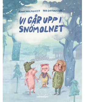 Vi går upp i snömolnet