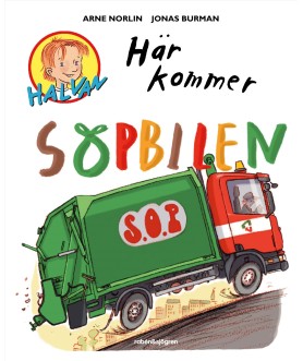 Här kommer sopbilen