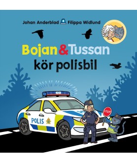 Bojan och Tussan kör polisbil